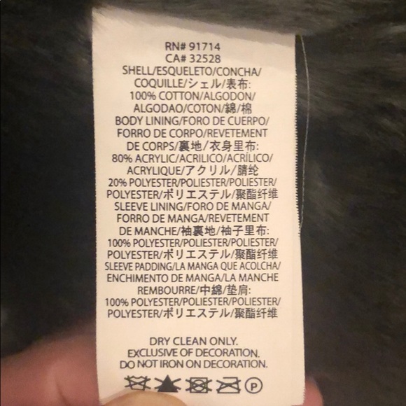 Armani Exchange black fur lined Men’s Jacket - Picture 5 of 5